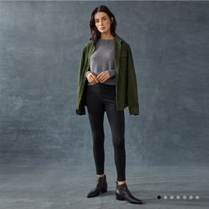 American Giant No BS High Rise Pant in Black